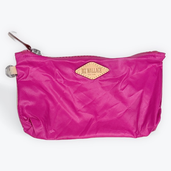 Mz Wallace Pink Top Handle Bag Convertible Satchel Crossbody PRISTINE - Picture 10 of 12